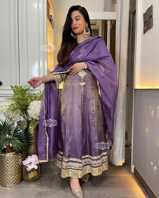 Grace anarakali suit set