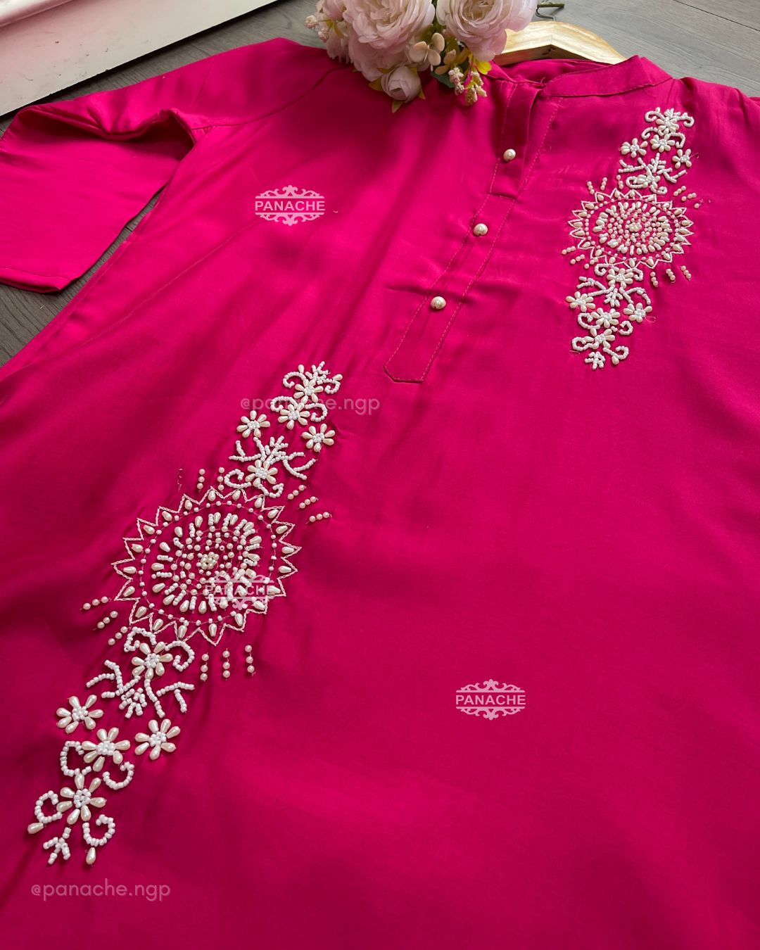 Budget Gulab coord set