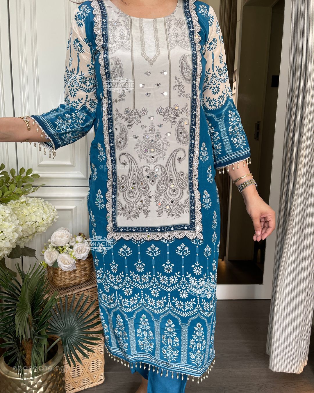 Sea breeze muslin set