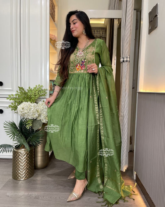 Tropical aline festive set