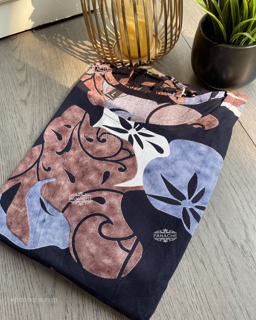 Abstract sleeveless coord