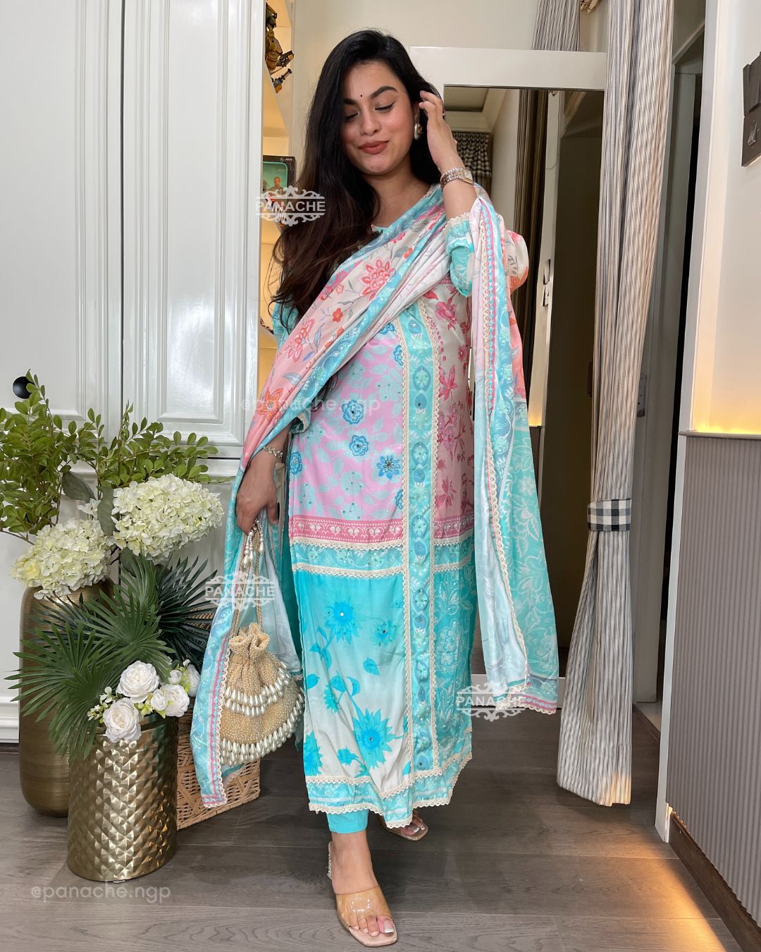 Barbie Karachi suit set