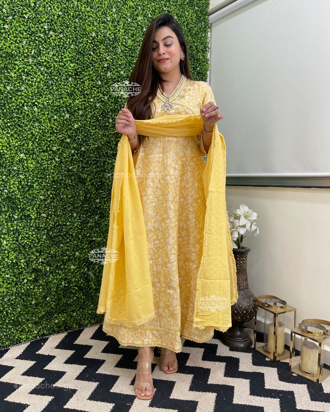 Angrakha Anarkali set