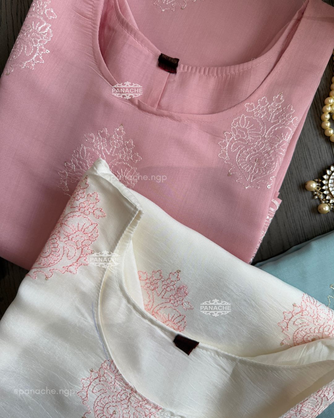 Lakhnavi thread suits