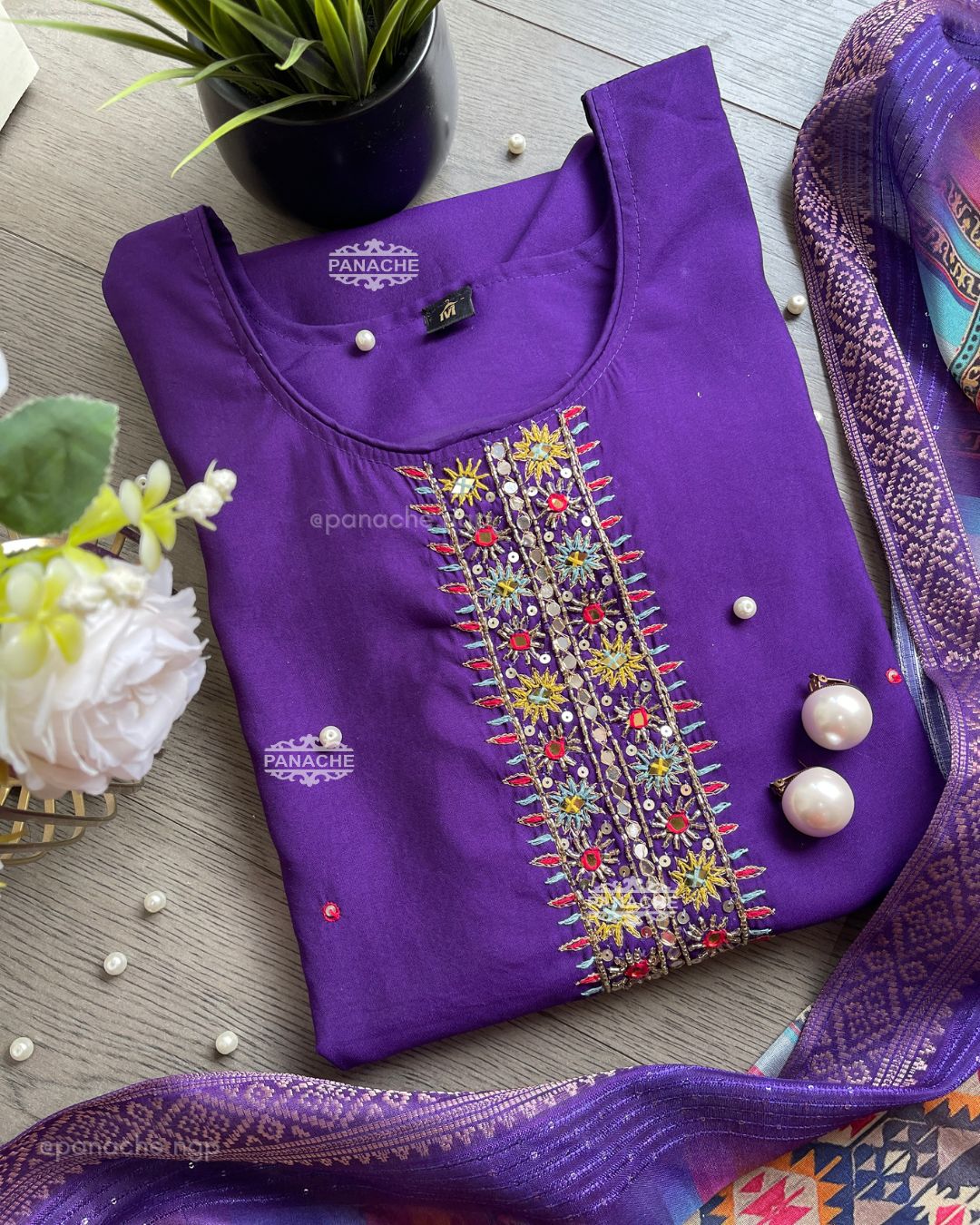 Purple Patola set