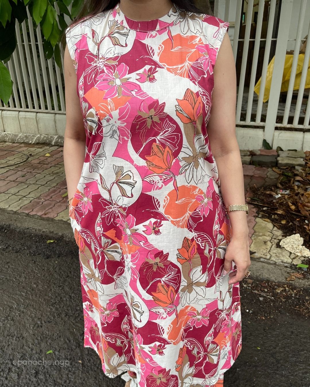 Sleeveless cotton coords