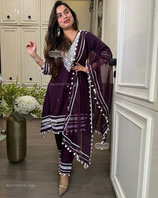 Bhumbroo mirror work set