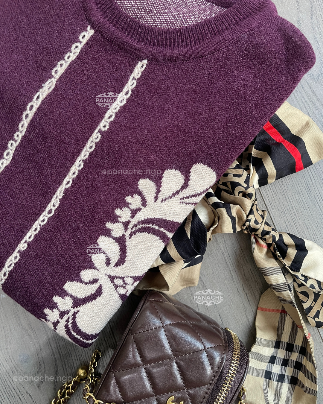 Mauve Woollen coords