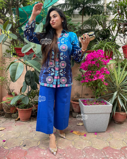 Ombre Bandhani shirt