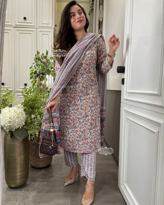 Print on print budget cotton set