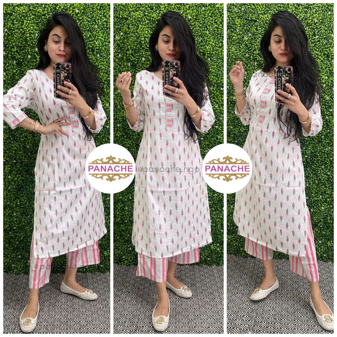 Ikkat budget set in pure cotton