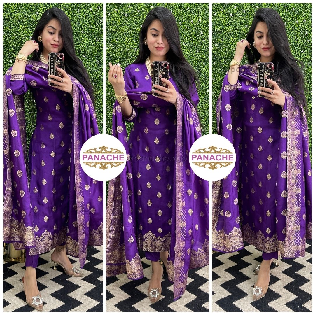 Banarasi silk set