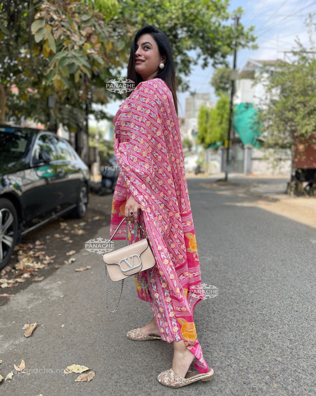 Print in print summer cottons