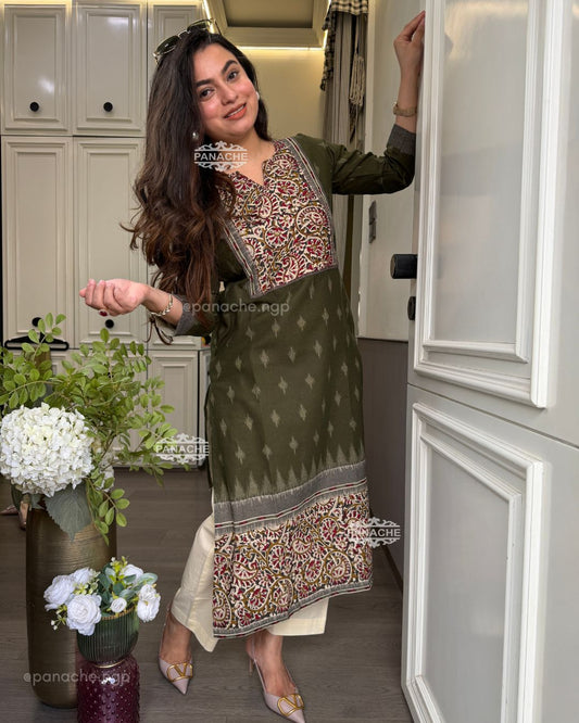 Ikkat daily wear set