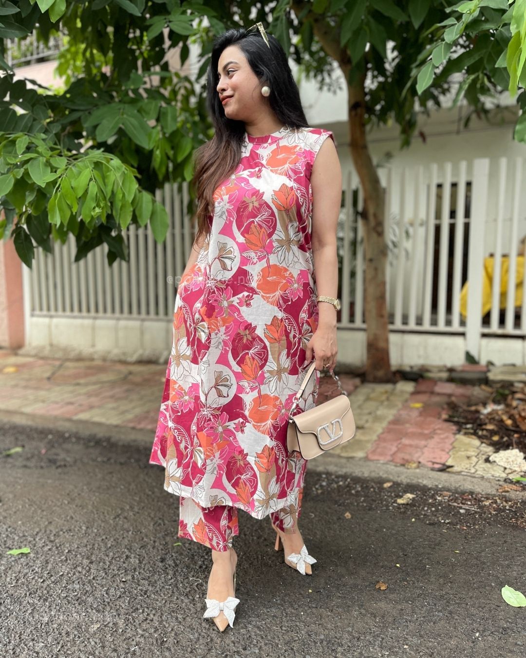 Sleeveless cotton coords