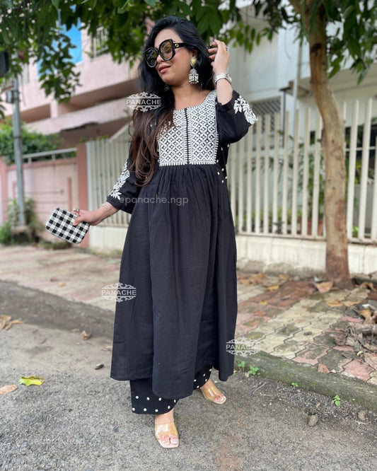 Thread work black set