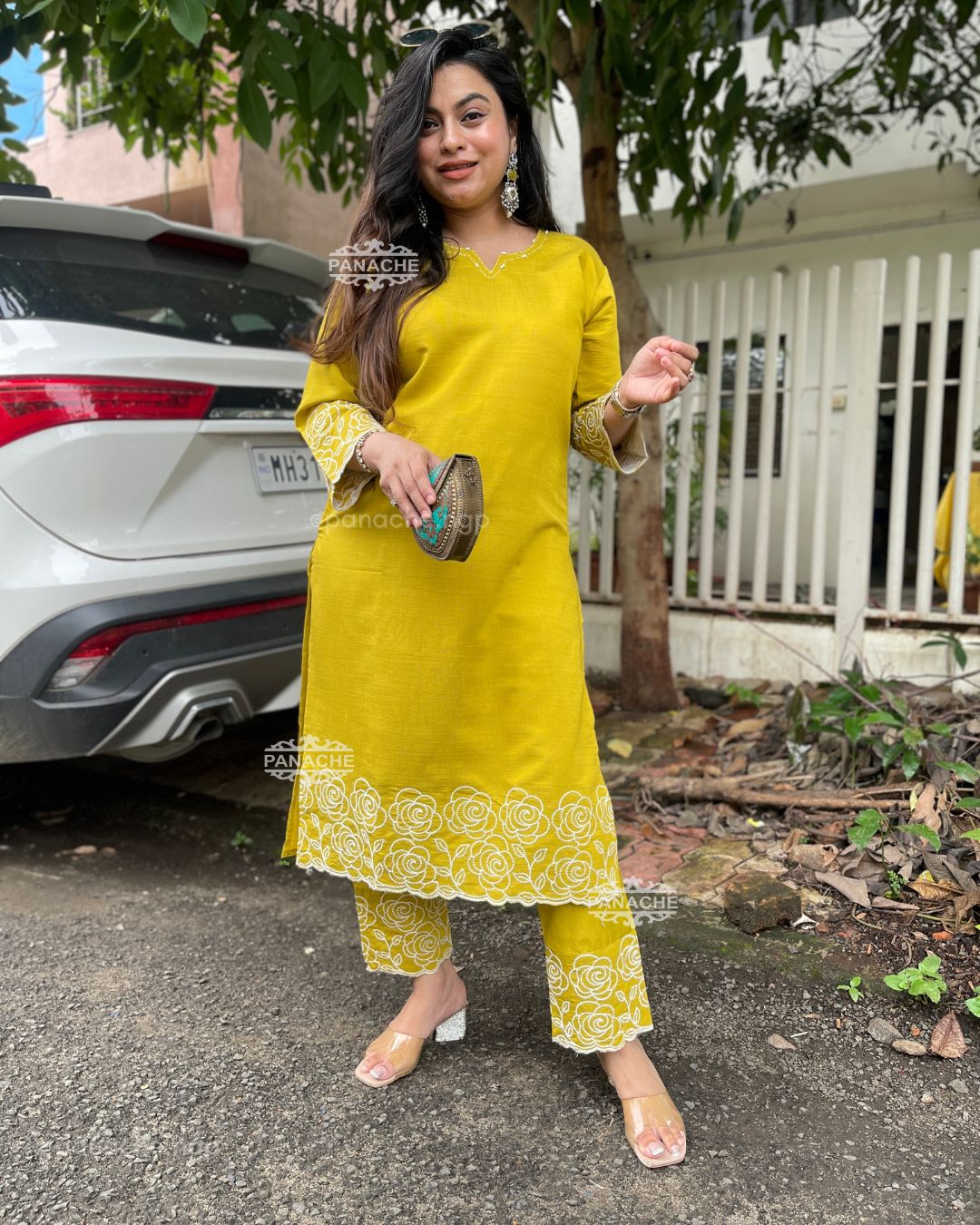 Haldi yellow set