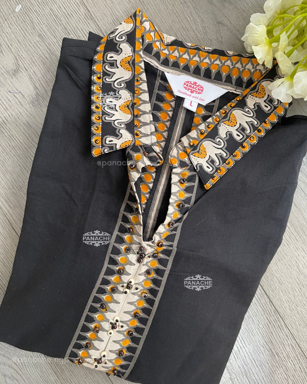 Black | Dailywear long coord