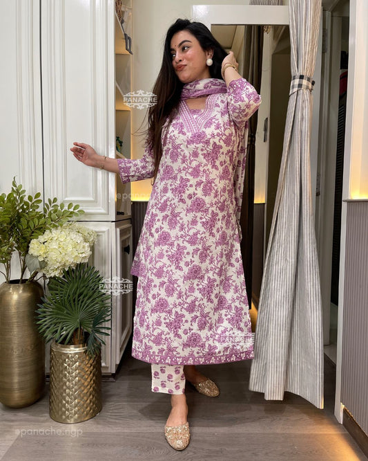 Testing Tuesdays in lilac set