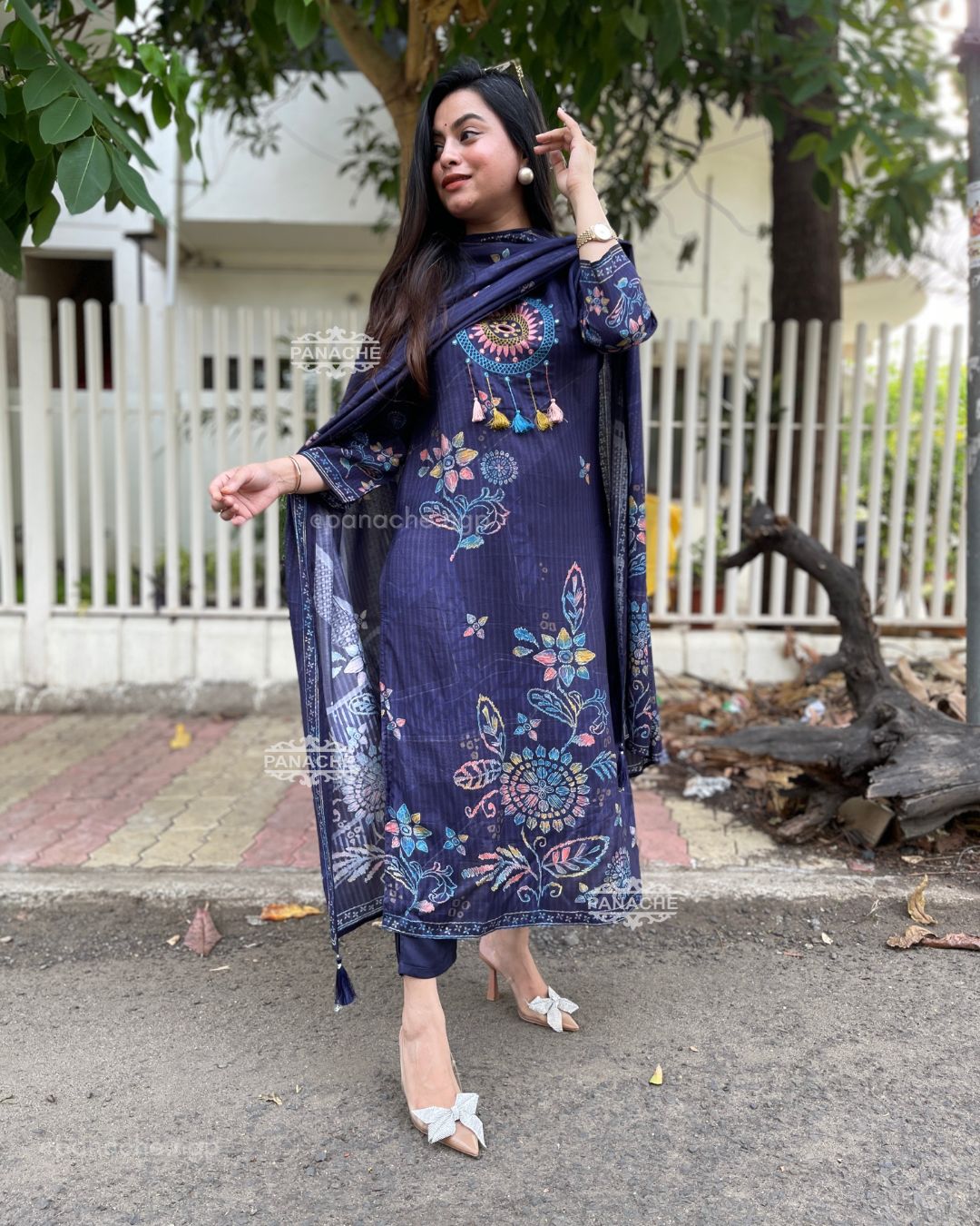 Navy semi formal set