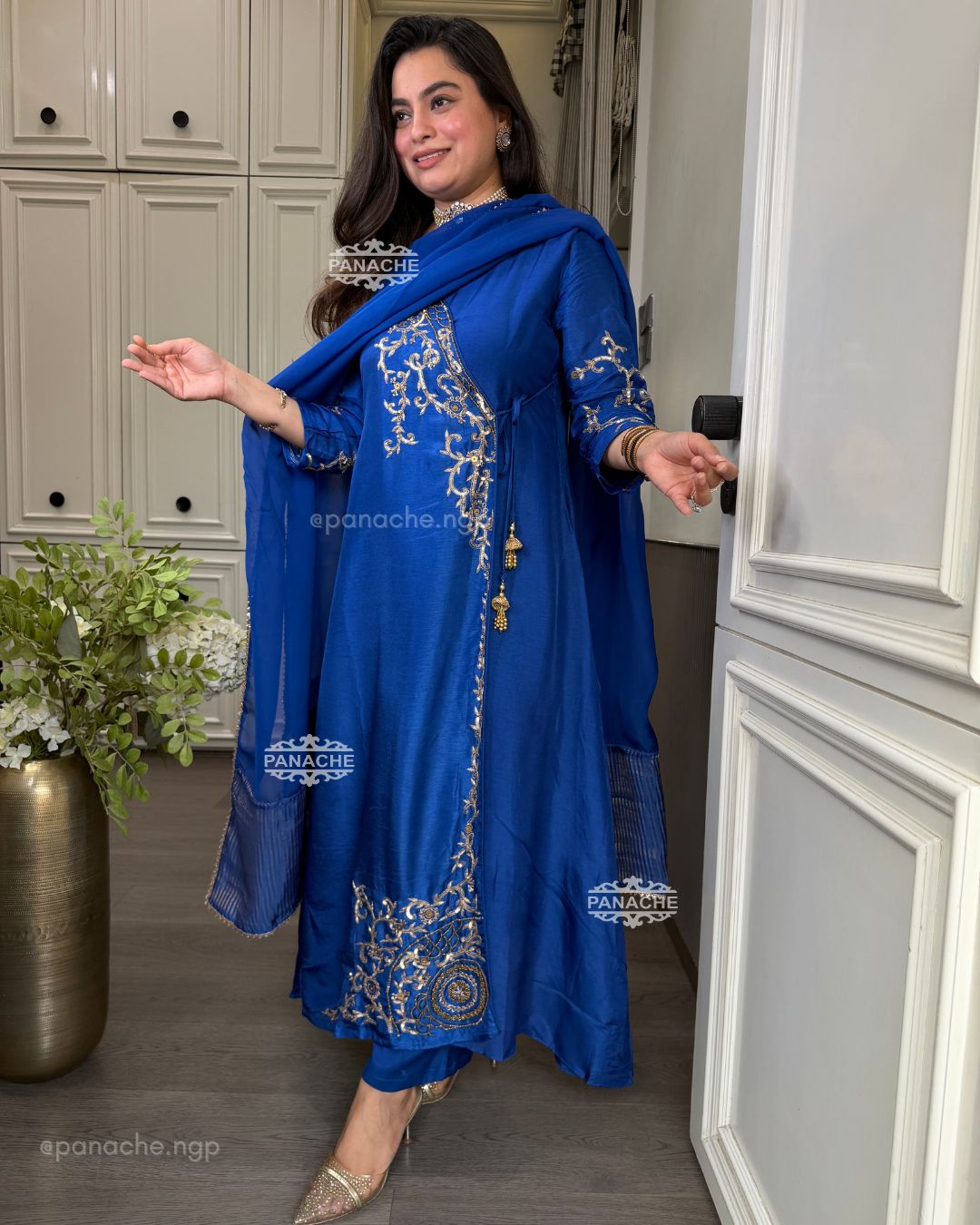 Sapphire grace angrakha set