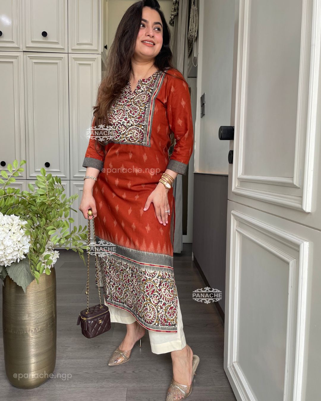 Ikkat daily wear set