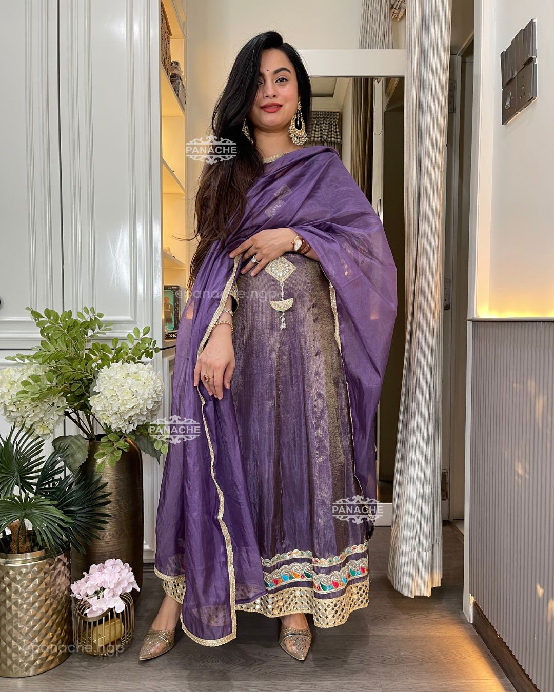 Grace anarakali suit set