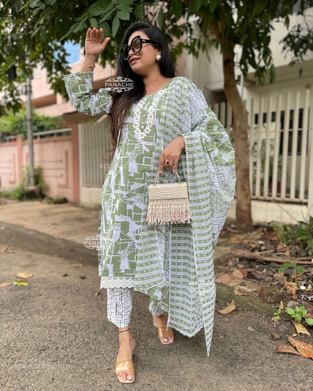 Budget cotton floral set