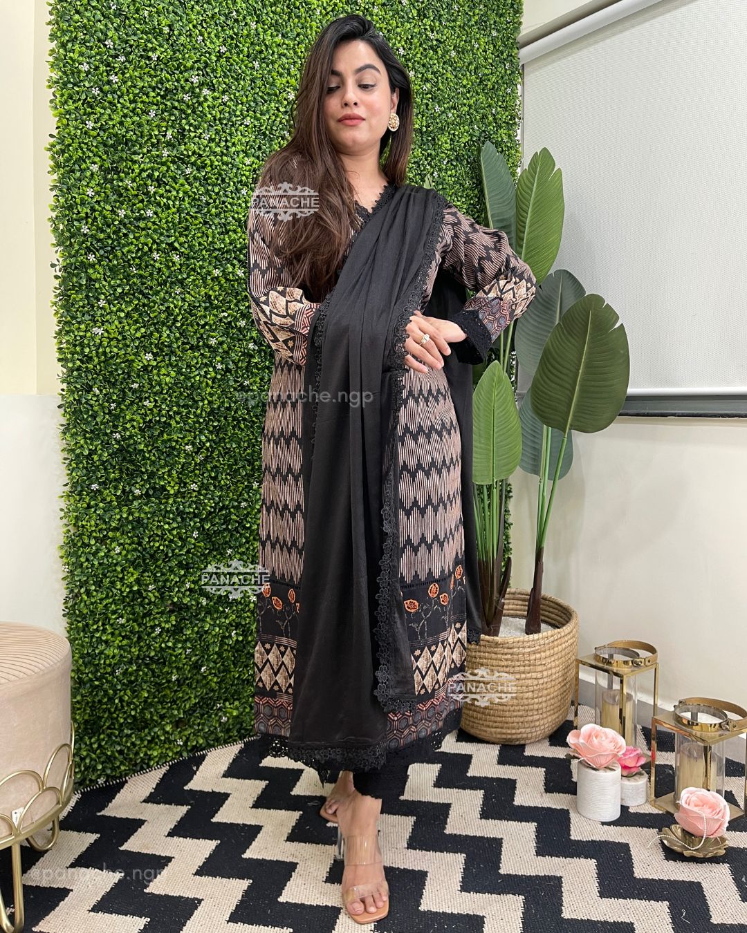 Semiformal office wear suit sets