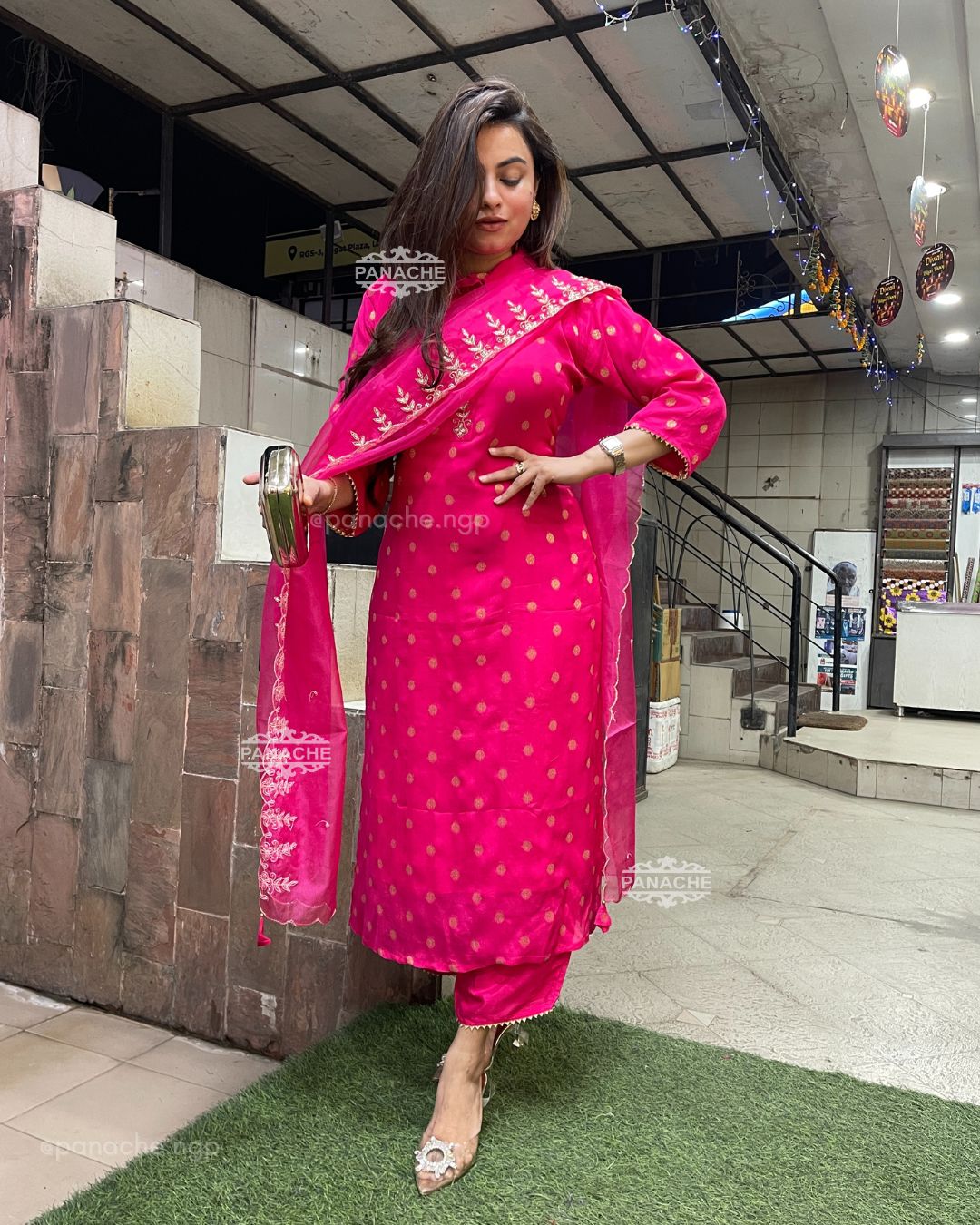 Zari silk set special