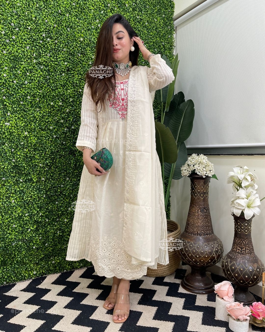 Aline cotton partywear