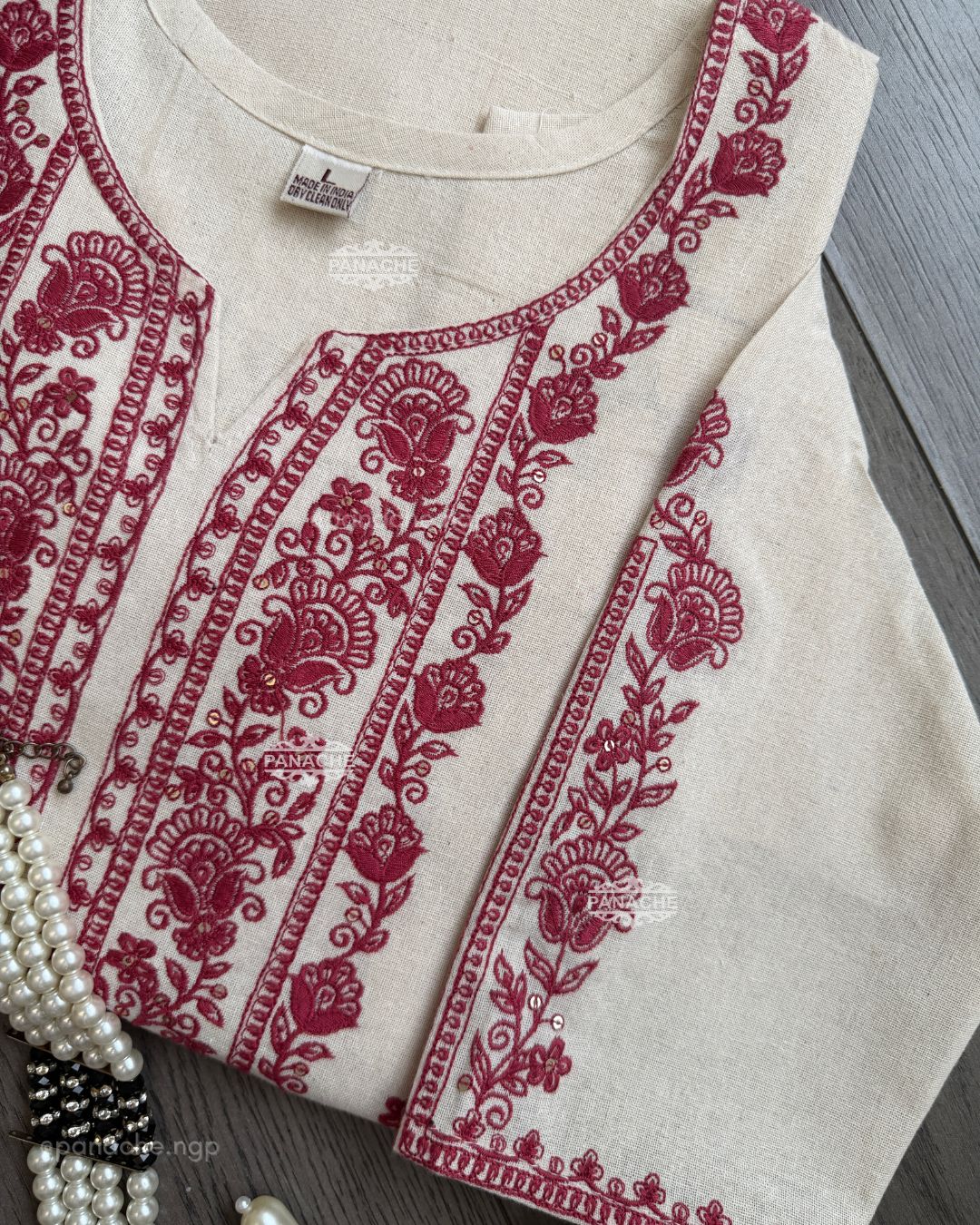 Cotton embroidered sets