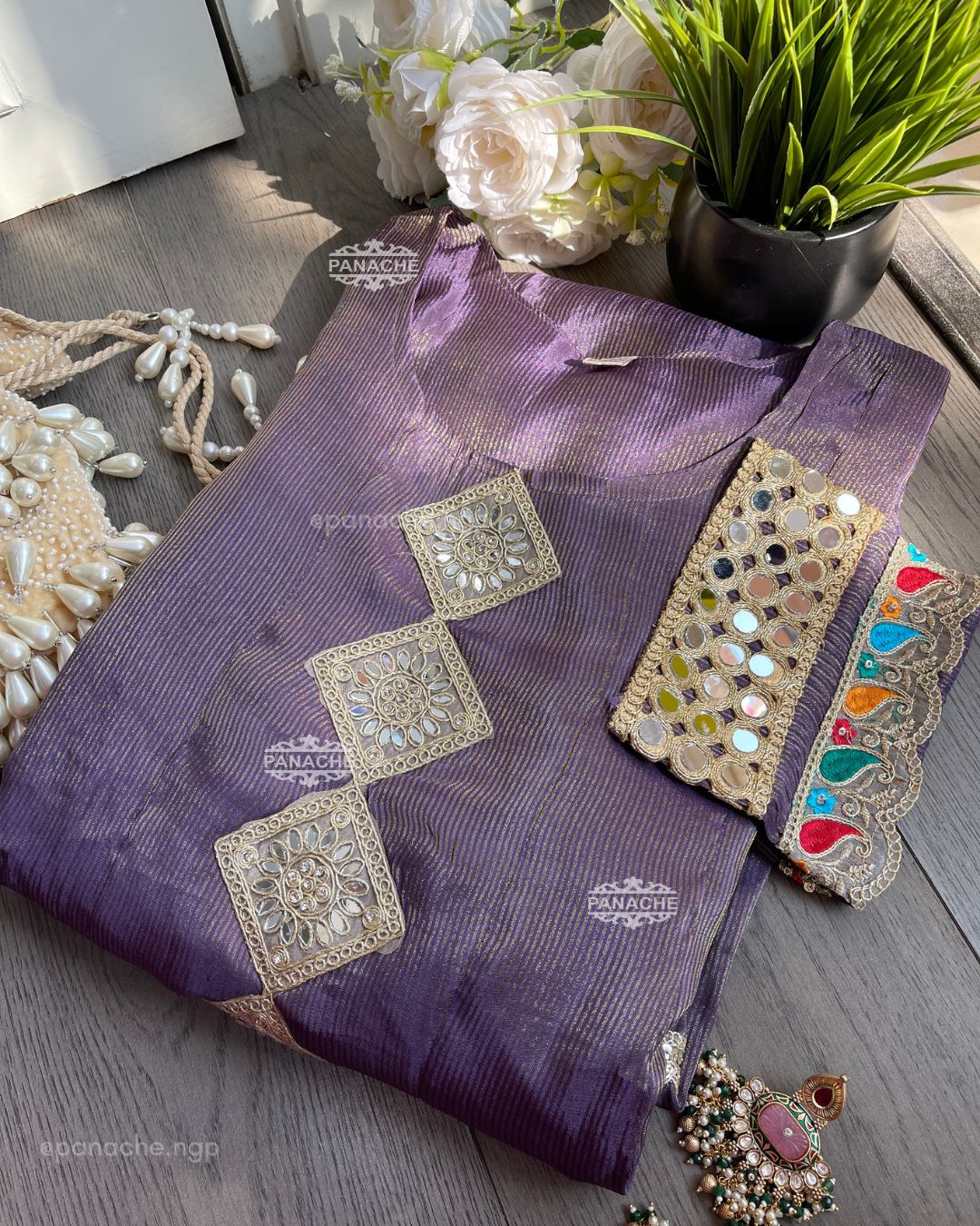 Grace anarakali suit set