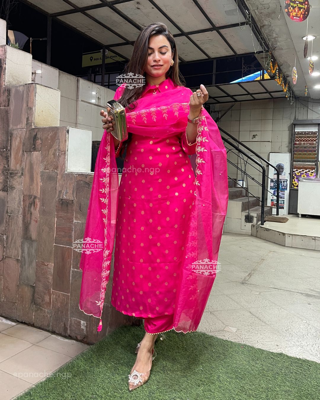 Zari silk set special