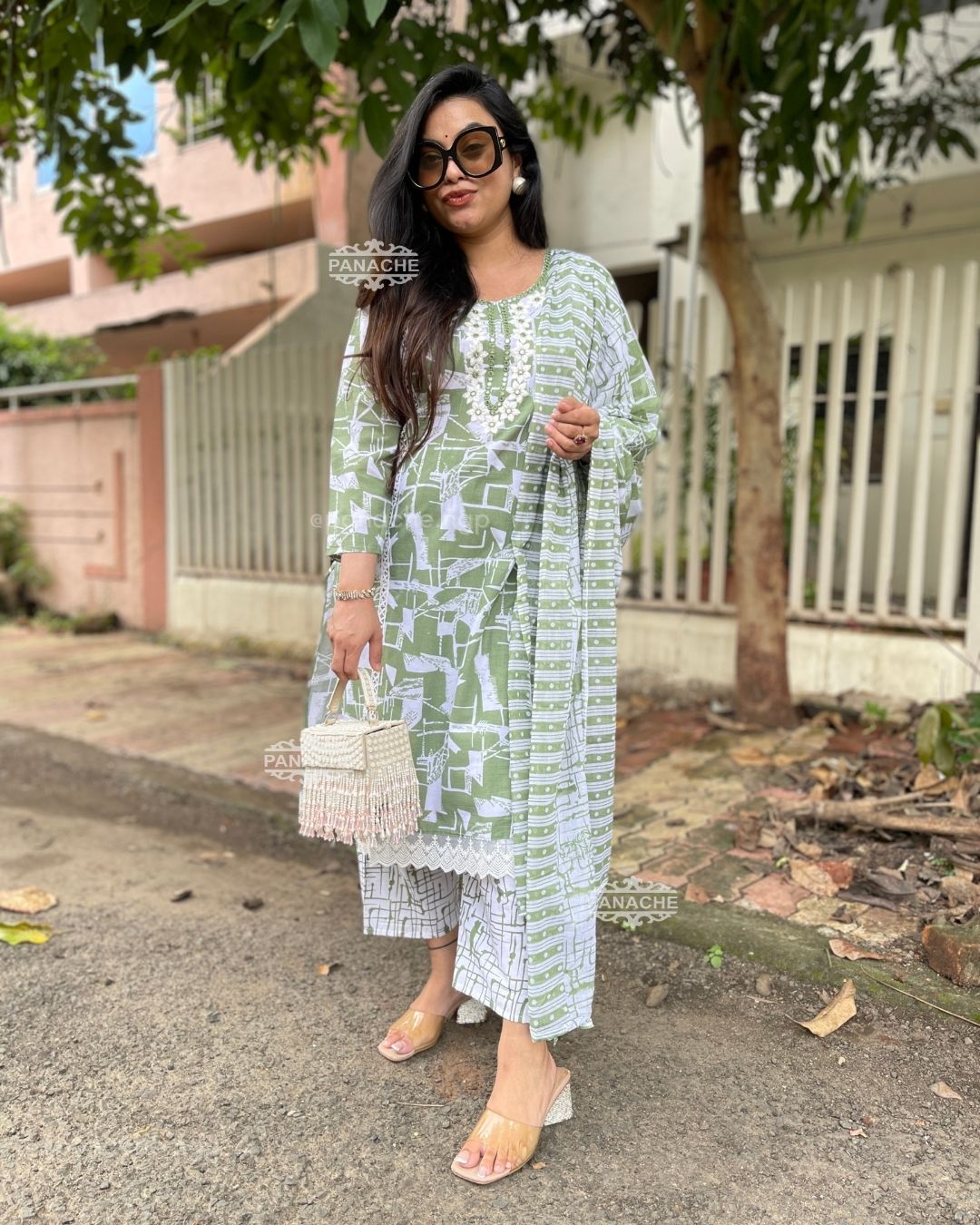 Budget cotton floral set