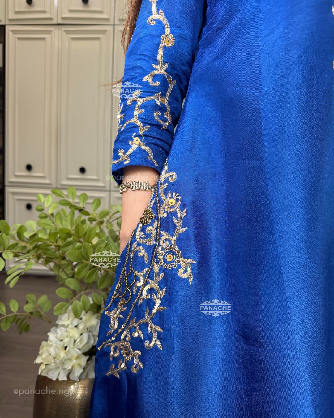 Sapphire grace angrakha set