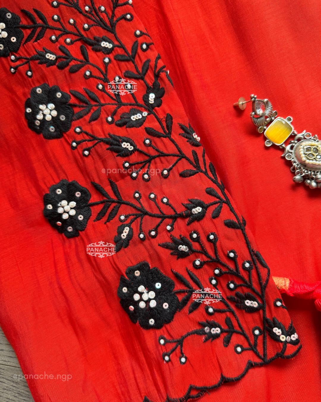 Sindoori red vintage set