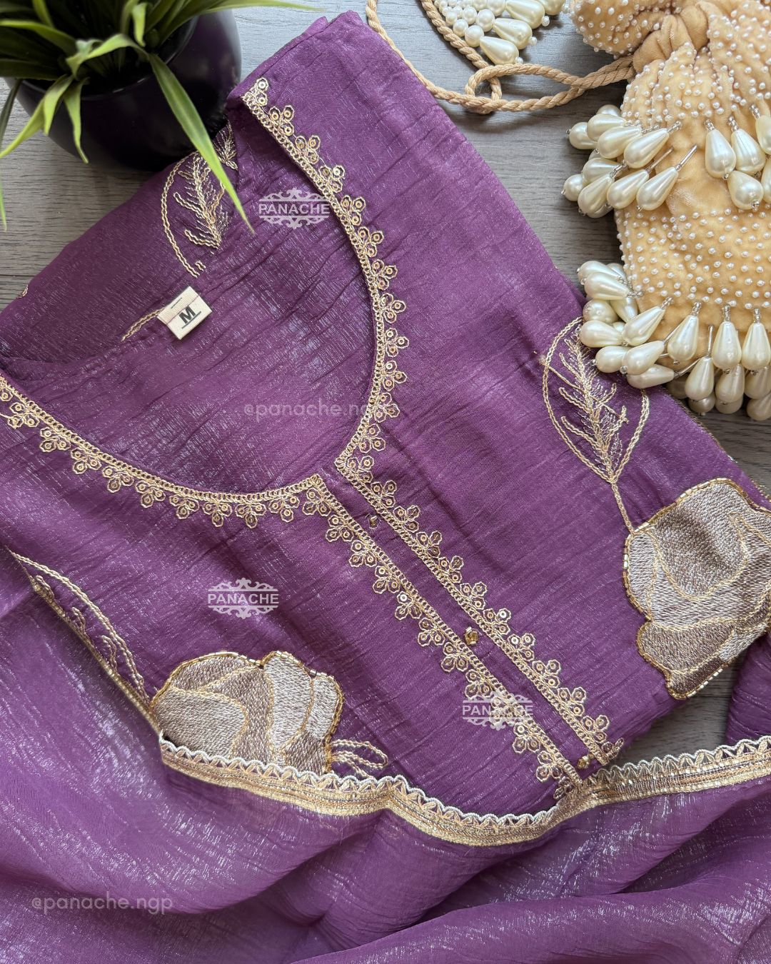 Lavender semiformal set