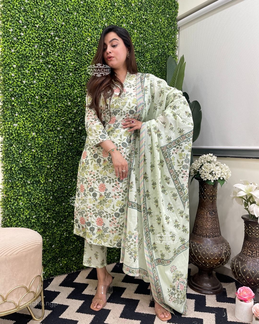 Angrakha Floral cottons