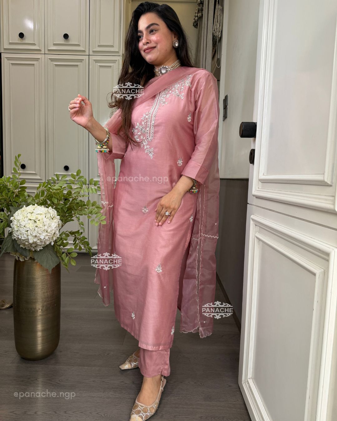 Ada pastel nakshi suit sets