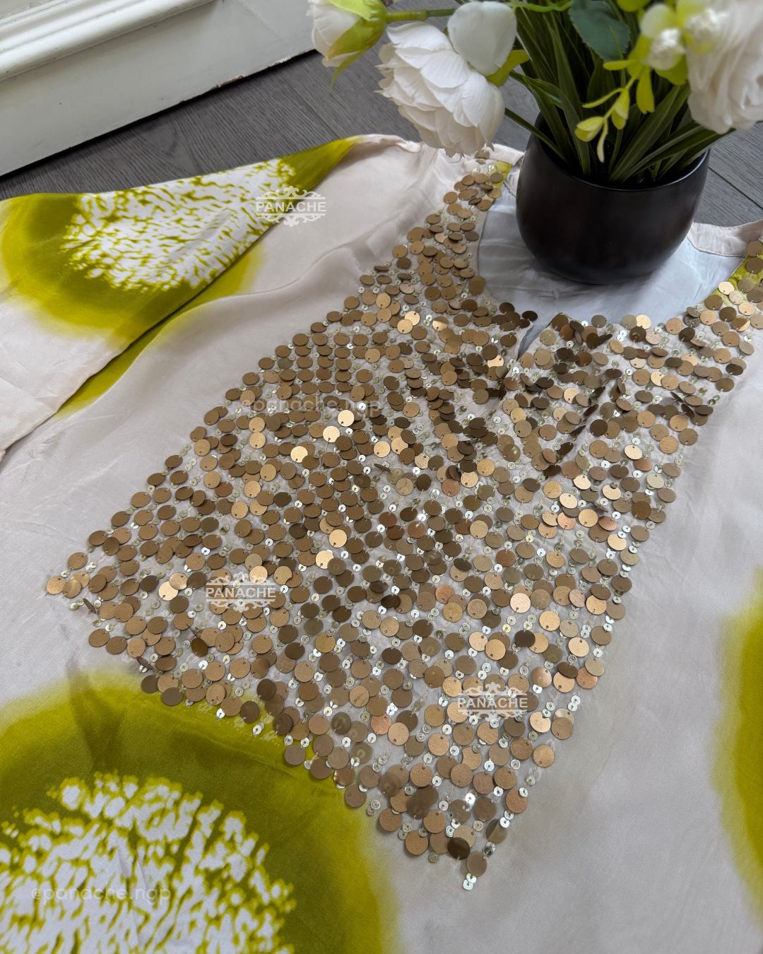 Shibori choga coords