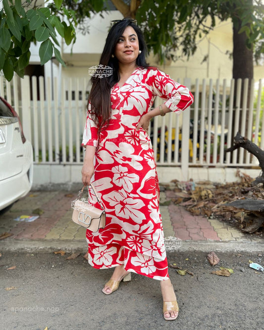 Fiza printed coord set