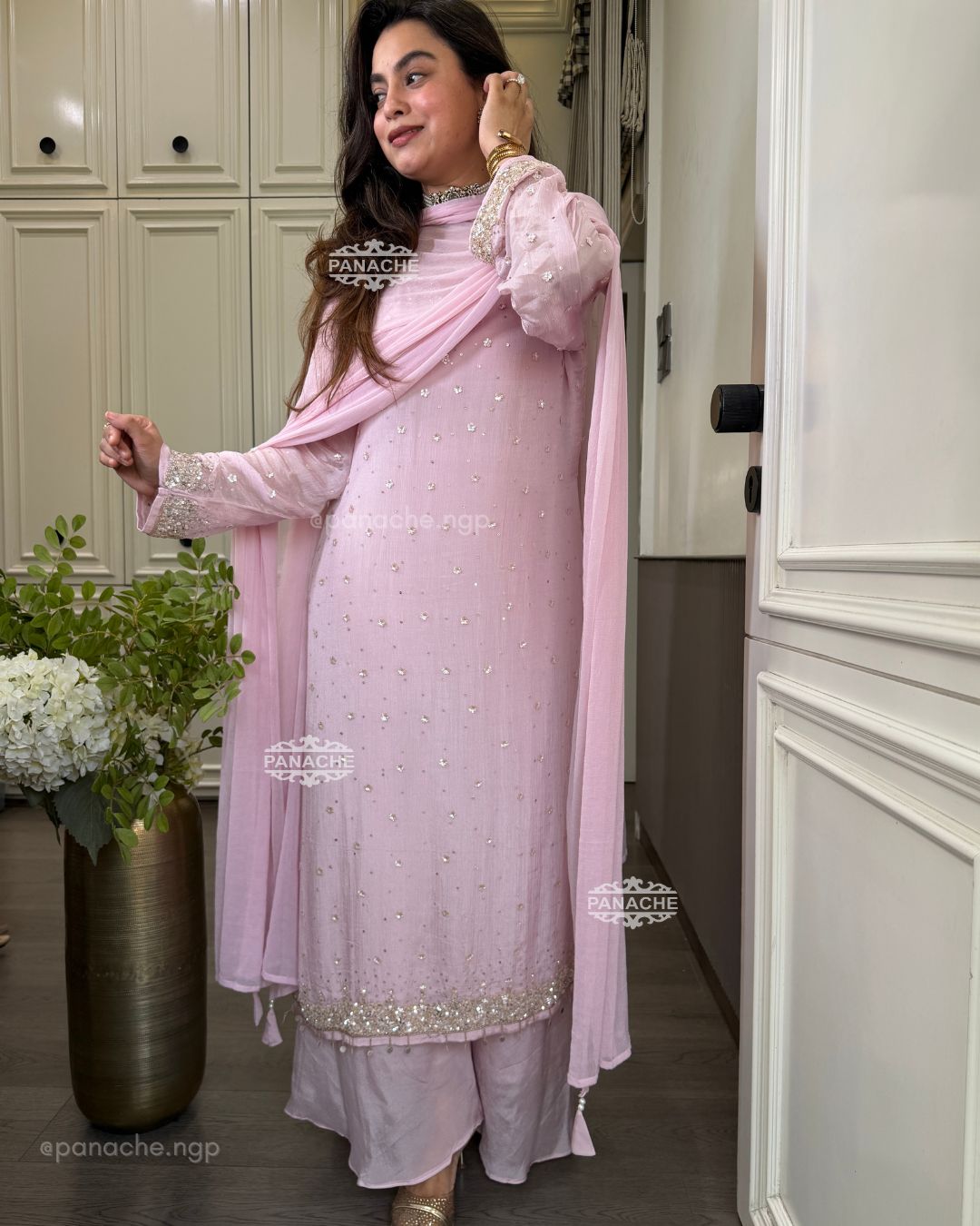 Pret Barbie pastels chiffon set