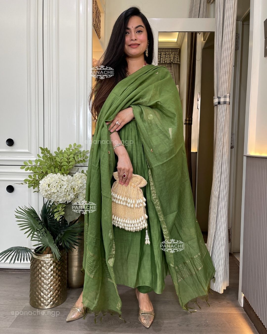 Tropical aline festive set