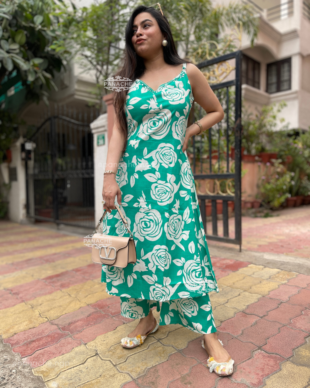 Cool comfy printed coord