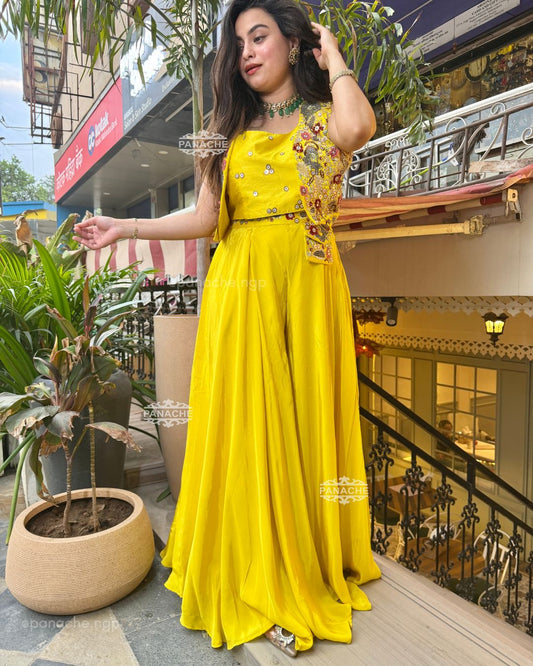 Garden indowestern set