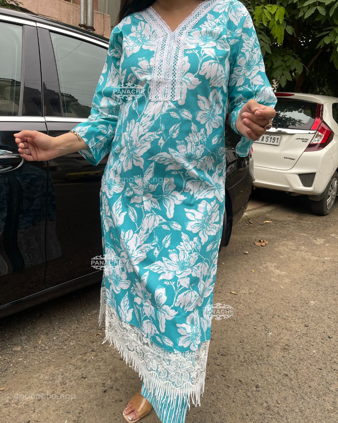 Print on print budget cotton Karachi set