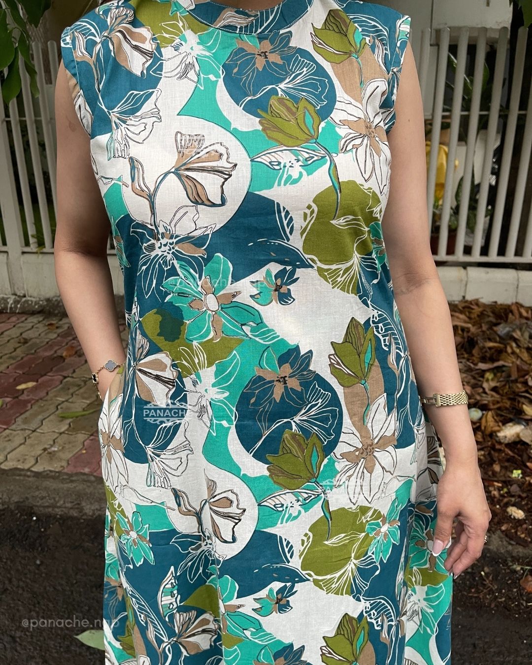 Sleeveless cotton coords