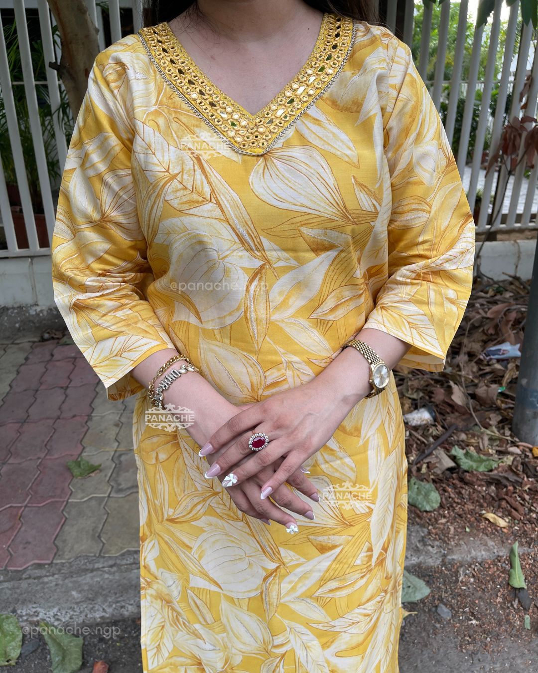 Floral muslin coord sets