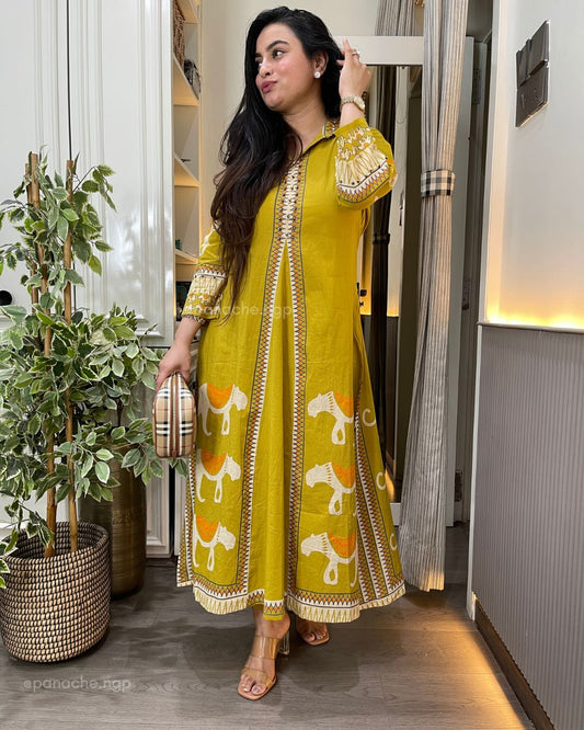 Yellow | Dailywear long coord